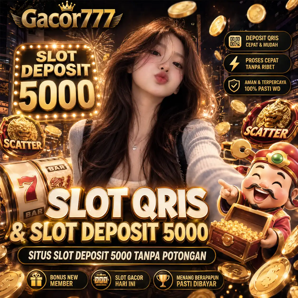 Gacor777 - Era Baru Situs Slot Online Deposit 5000 Tanpa Potongan Paling Mantab